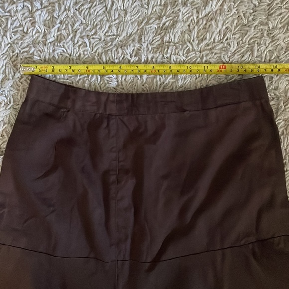 Brown skirt. Size 6. H&M brand - Picture 6 of 8